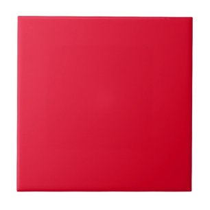 Spanish Red Solid Colour Tile