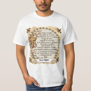 Spanish Revised Lords Prayer  T-Shirt