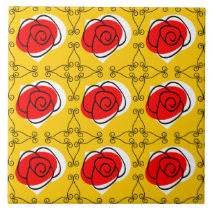 Spanish Rose Multi ceramic tile