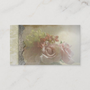 Spanish Rose quinceanera invite Business Cards