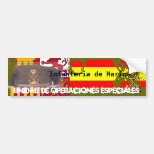 Spanish Royal Marine Commando Bumper Sticker