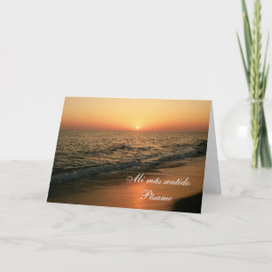 Spanish: Sentido pésame / Sympathy Card