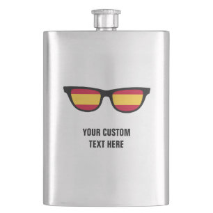 Spanish Shades custom flask