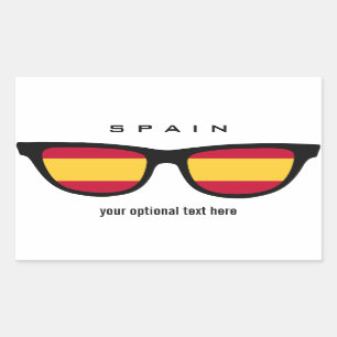 Spanish Shades custom stickers