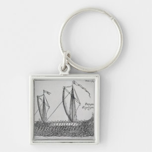 Spanish Ship' Key Ring