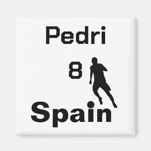 Spanish Soccer, customisable Magnet