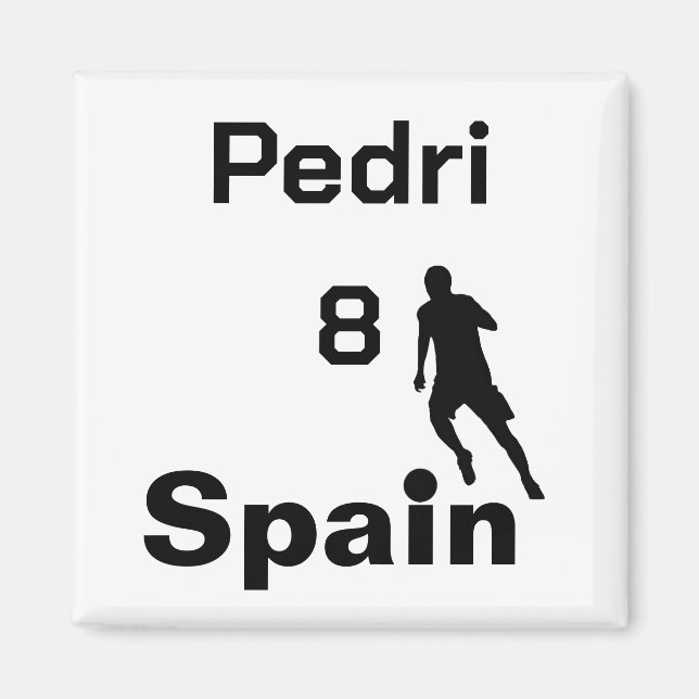 Spanish Soccer, customisable Magnet (Front)