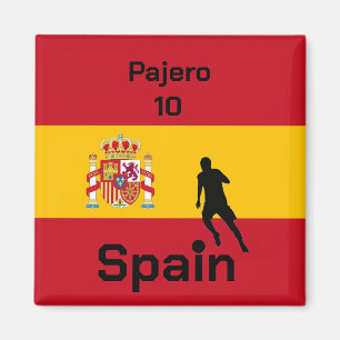 Spanish Soccer, customisable  Magnet