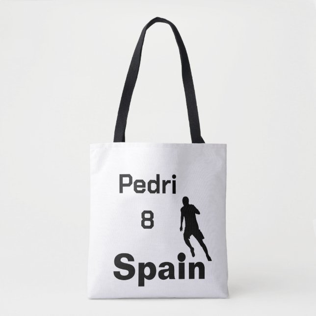 Spanish Soccer, customisable Tote Bag (Front)