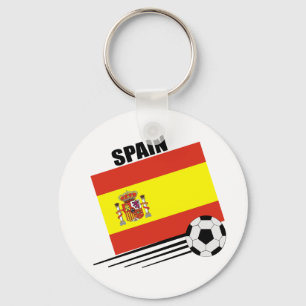 Spanish Soccer Team Key Ring
