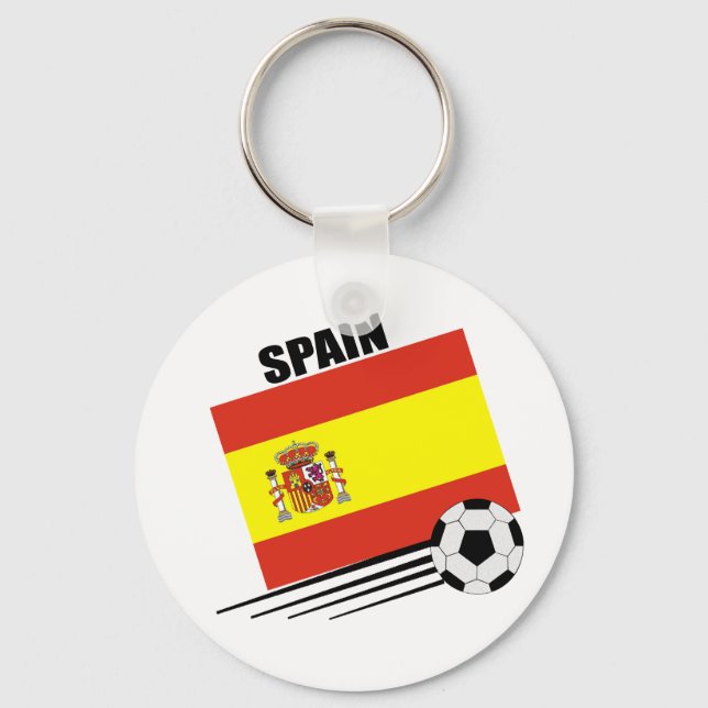 Spanish Soccer Team Key Ring (Front)