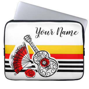 Spanish Souvenirs Classic Stripe Name sleeve
