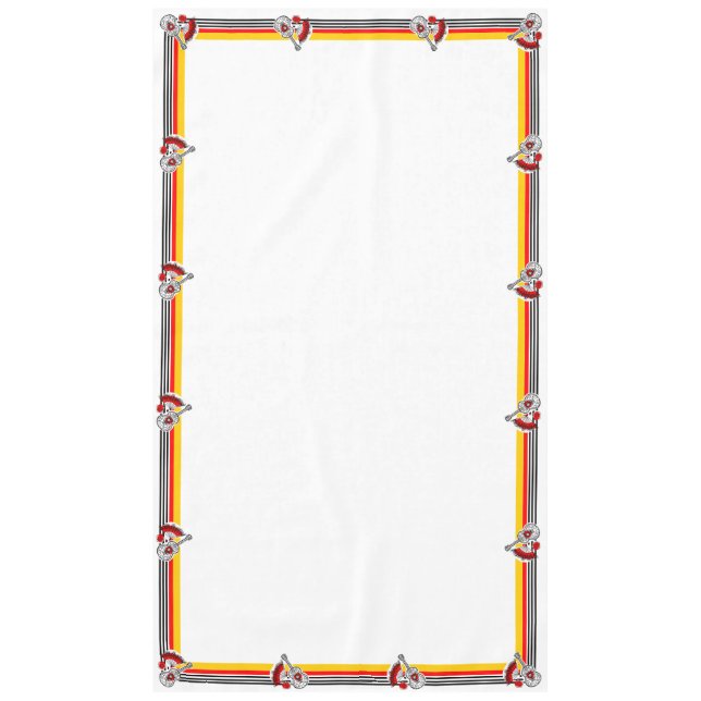 Spanish Souvenirs Classic Stripe tablecloth 60x104 (Front)