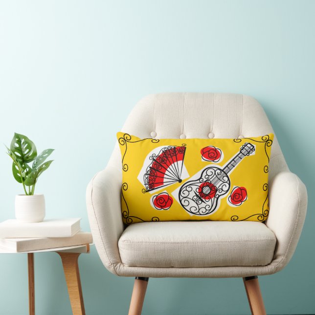 Spanish Souvenirs corners pillow lumbar (Chair)