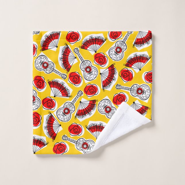 Spanish Souvenirs Multi face cloth (Wash Cloth)