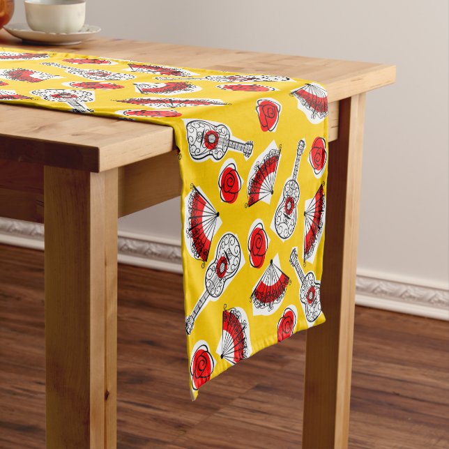 Spanish Souvenirs Multi table runner (In Situ)