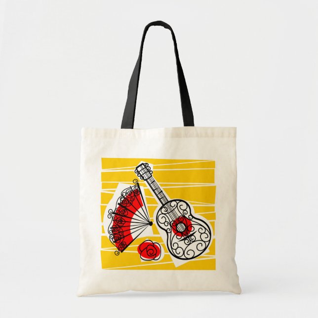 Spanish Souvenirs tote Bag (Front)