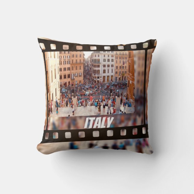Spanish Steps Rome, Italy  Cushion (Front)