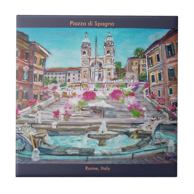 Spanish Steps - Tile (Front)