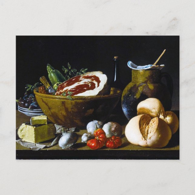 Spanish Still Life Postcard (Front)