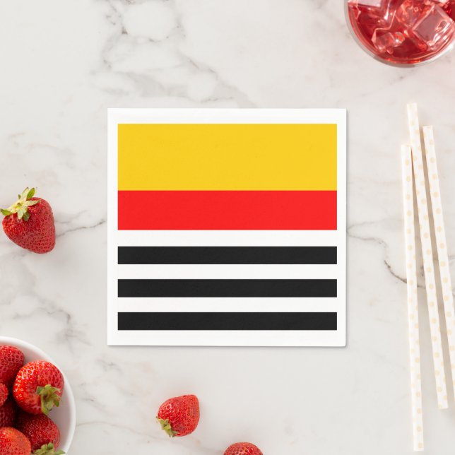 Spanish Stripe Classic  paper napkin (Insitu)