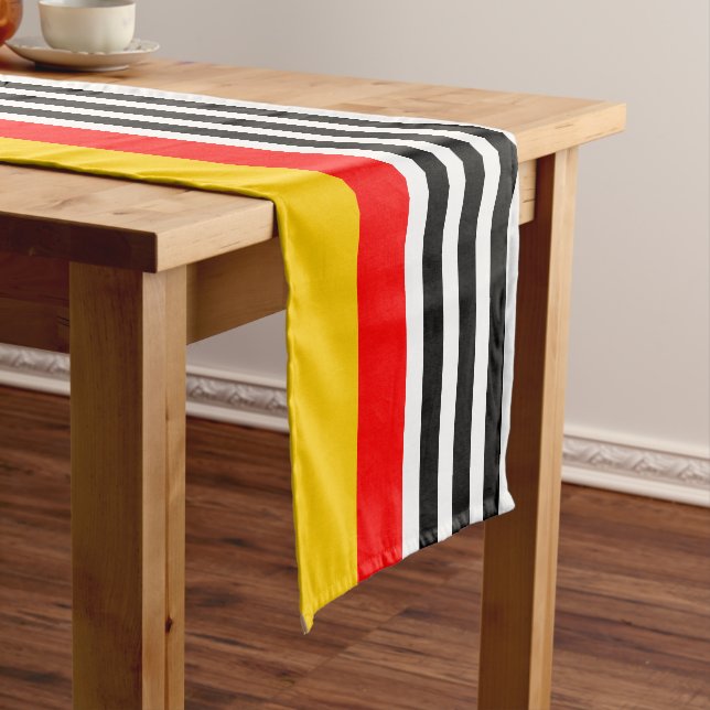 Spanish Stripe Classic table runner horizontal (In Situ)