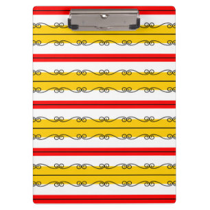 Spanish Stripe clip board