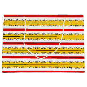 Spanish Stripe large Gift Bag