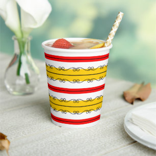Spanish Stripe Paper Cups
