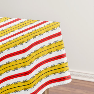 Spanish Stripe table cloth