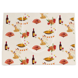 Spanish Style Fiesta Large Gift Bag