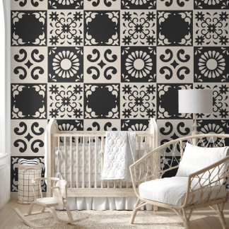Spanish Style Tiles - Peel and Stick Wallpaper