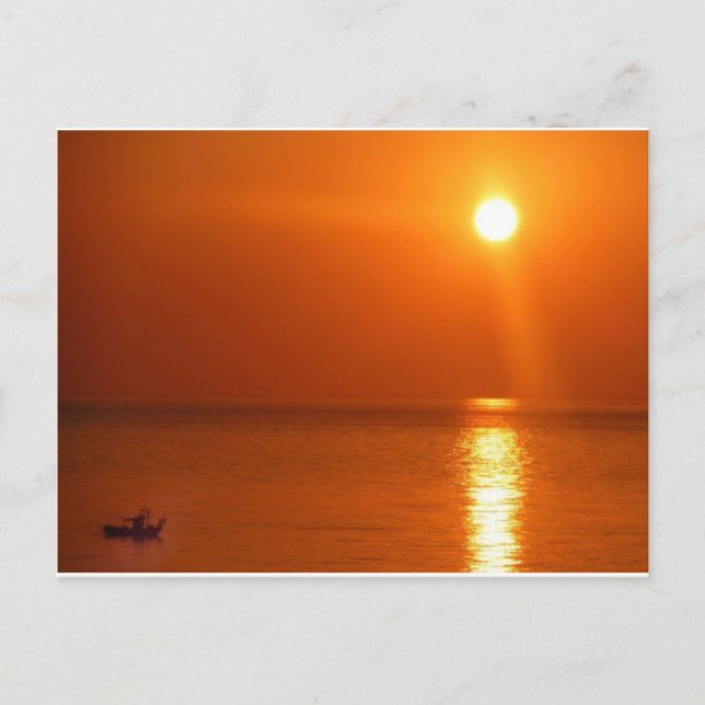 Spanish Sunrise Postcard (Front)