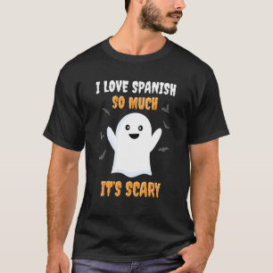 Spanish Teacher Halloween Spanish Class School T-Shirt