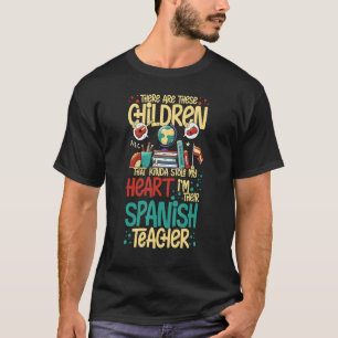 Spanish Teacher Spain Flag Language Lesson Student T-Shirt