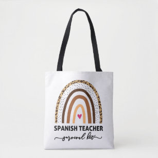 Spanish Teacher Survival Kit Tote Bag