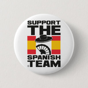 SPANISH TEAM 6 CM ROUND BADGE