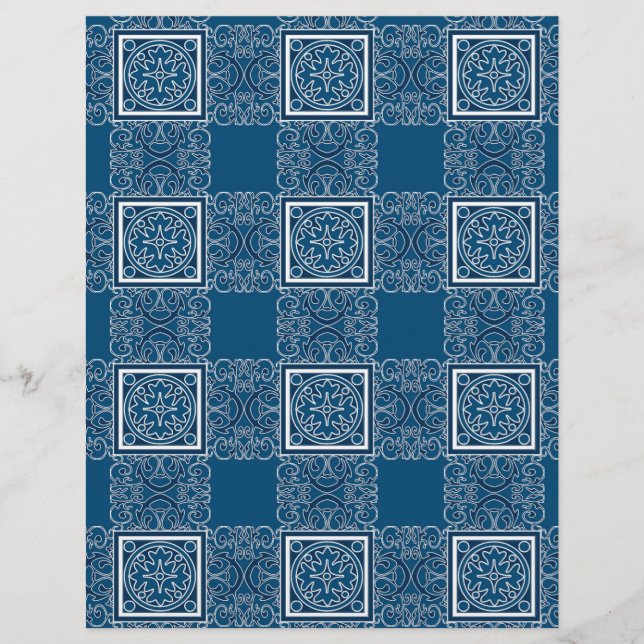 Spanish Tile Marrakech Stationery (Front)