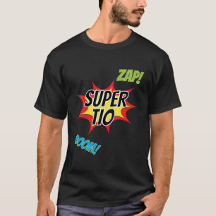 Spanish Uncle Gift Regalo Para Tio El Super Tio T-Shirt