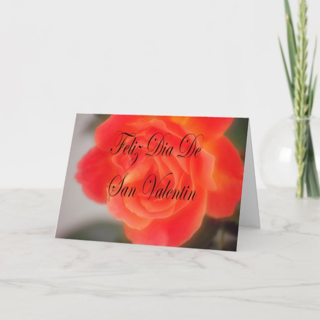 Spanish Valentine's Card (Front)