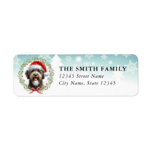 Spanish Water Dog Return Address Labels