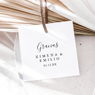 Spanish Wedding Acknowledgment Labels