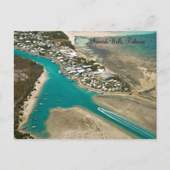 Spanish Wells, Bahamas Postcard (Front)