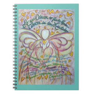 Spanish What Cancer Cannot Do Art Journal Notebook