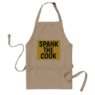 SPANK THE COOK, Funny Kitchen Aprons