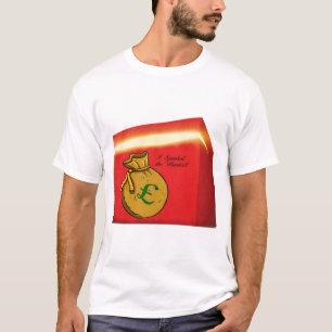 Spanked the Banker t-shirt for men