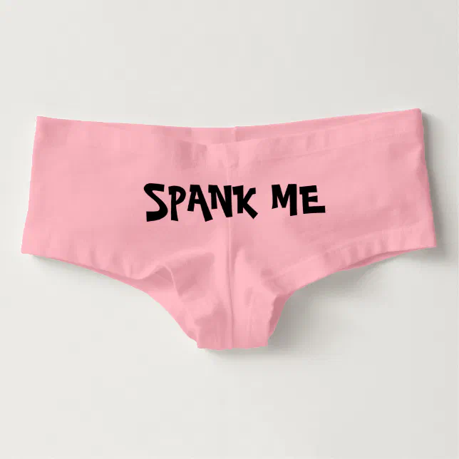 Women's Spank Me Underwear