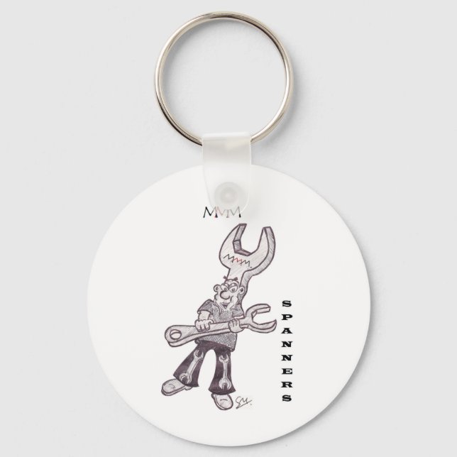 Spanners Key Ring (Front)