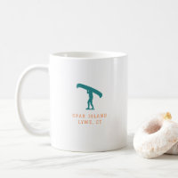 Spar Island Canoe Coffee Mug 15 oz