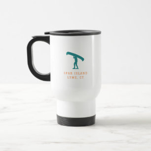 Spar Island Canoe Travel Mug